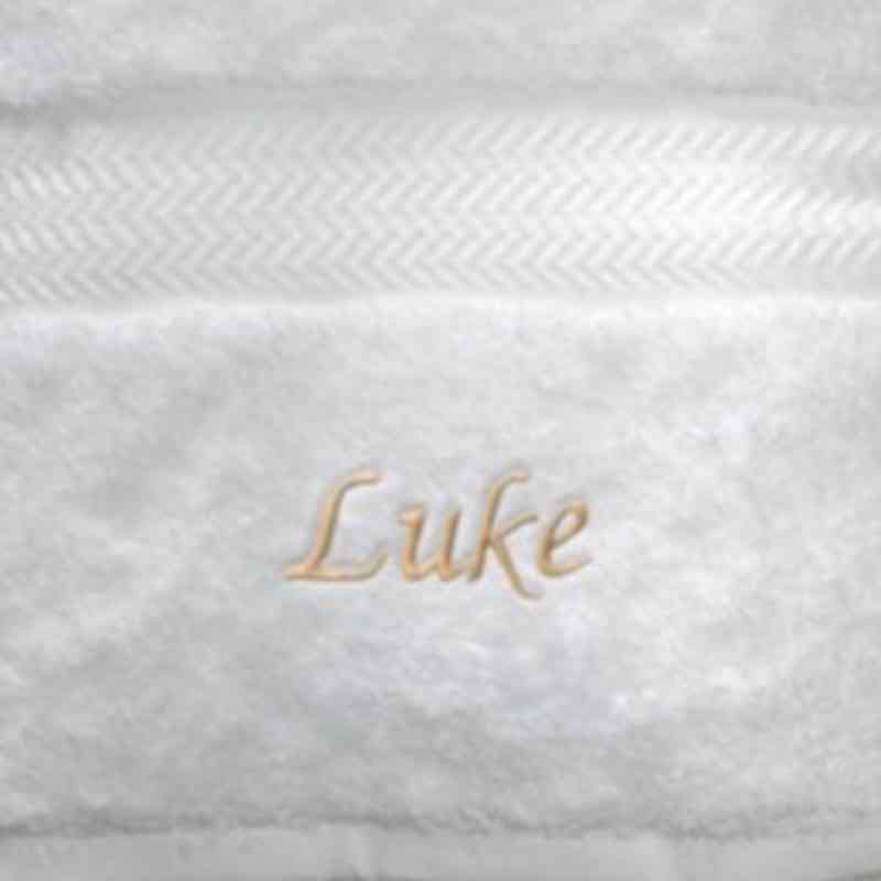 Embroidery Personalised Towel