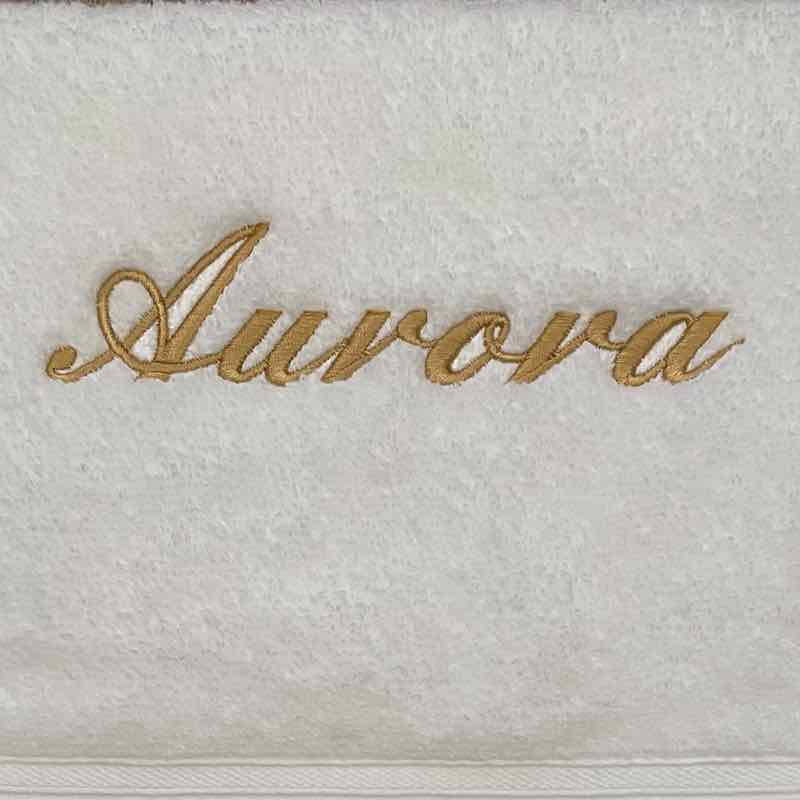 Personalised embroidred Towel Gift