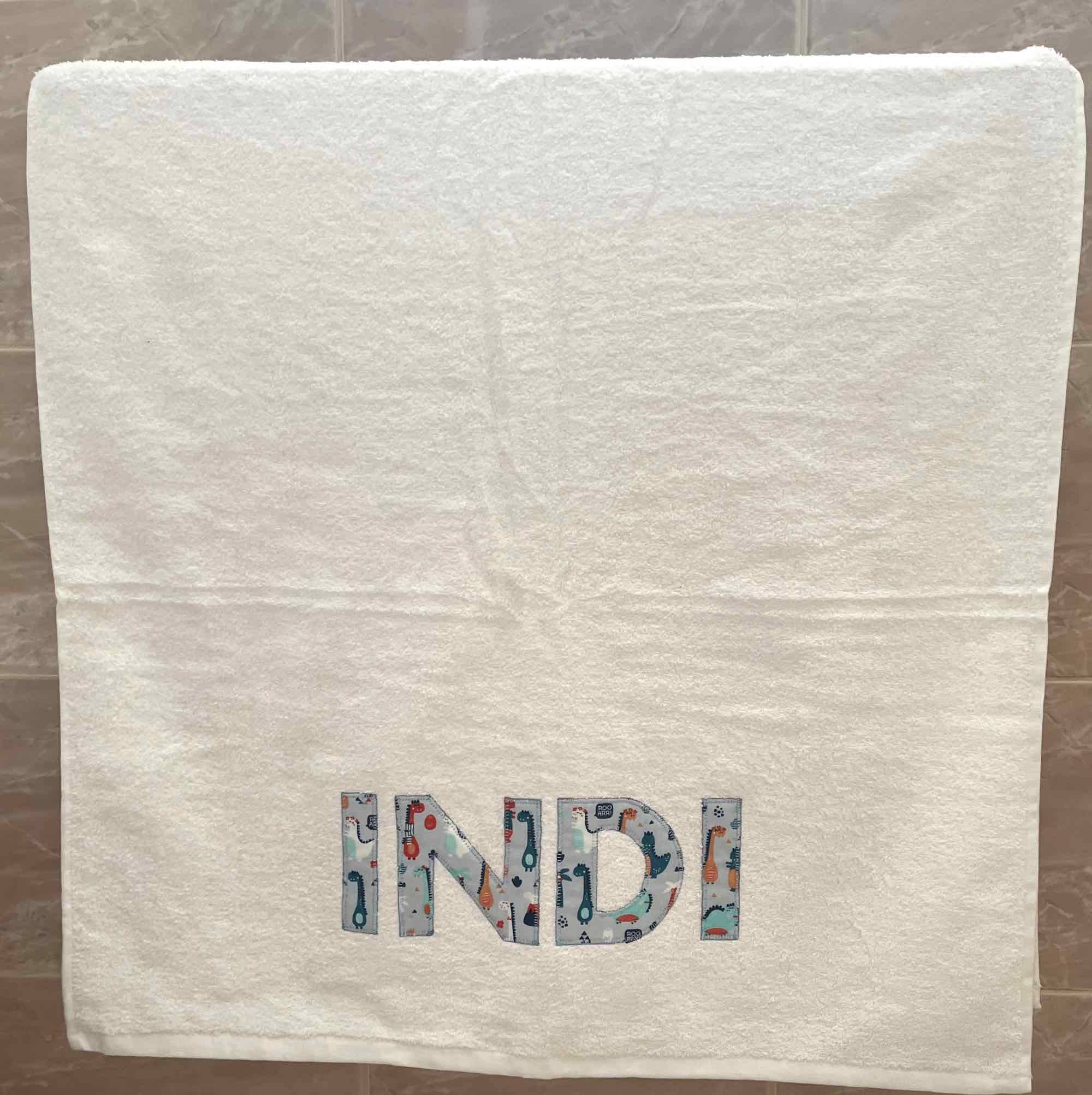 Embroidred and Applique Towels and Towel sets